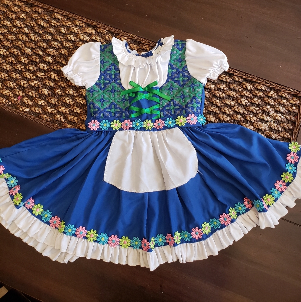 2T - 3T Girls Oktoberfest Costume